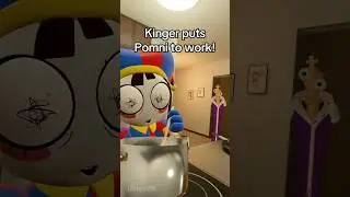 Pomni and Kinger cook beans #theamazingdigitalcircus #tadc #vrchat