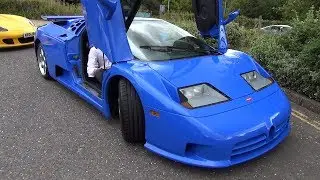 The Best Car-Park Ever? EB110SS, Veyron, Carrera GT, Zondas, Enzos, Stealth, CCR Revo 1080p [HD]
