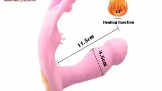 KHUFUZI Wearable Wireless Vibrator Heating Remote G-Spot Stimulator Kegel For Women from Runsone