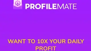 PROFILE MATE | unlock hashtag | get speed up 10x vip |