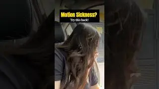 MOTION SICKNESS Relief in JUST 5 Minutes with ONE Simple Trick! #tips #motionsickness #travelhacks