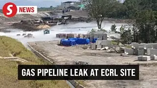 Kerteh-Ranggon road closed due to gas pipeline leak