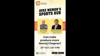 Travel on the Journey of an athlete with Adille Sumariwalla | Sports Hub with Ayaz Memon | Khul Ke