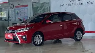 YARIS 1.5G 2017 SIÊU CỌP CẬP BẾN!!! #toyotadaquasudung #usedcarsaigon 