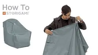 How to Fold: Storigami Easy Fold Adirondack Chair Cover