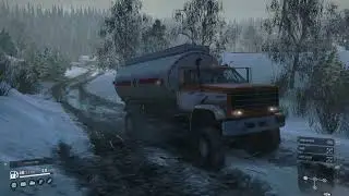 Snow Runner Gameplay (free roam, mudding, rock crawling)