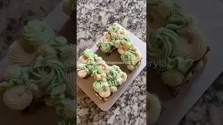 Number 17 cookie cake #cookiecake #bakingasmr #asmr #cakedecorating  #numbercake #cakevideos #17