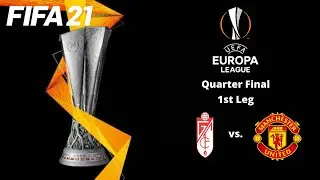 GRANADA CF vs. MANCHESTER UNITED - UEFA EUROPA LEAGUE - FIFA 21 (FULL GAMEPLAY)