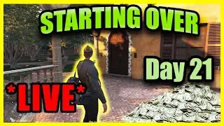 🔴LIVE🔴 Day 21! Starting From Level 1 in GTA Online! (Tips + Gameplay)