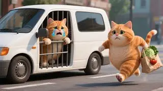 🧡 A Cat's Kindness: Rescues & Family Bonds! 🐾