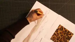 How to  Hand-render a Leopard Pattern - A Fashion Design Lesson Preview