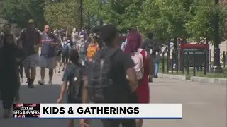 Children at gatherings during COVID-19