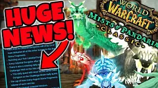 HUGE NEWS For Mists of Pandaria - Valor Points, Celestial Dungeons & Gearing!