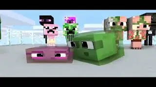 THE EPICNESS OF MONSTER SCHOOL FUNNY ROLLER COASTER SLIDE MINECRAFT