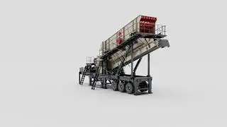 K3-HP300-2C  Wheel-mounted Mobile Crusher