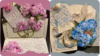 Tattered lace magazine (Digital Edition) Theater fold cards.