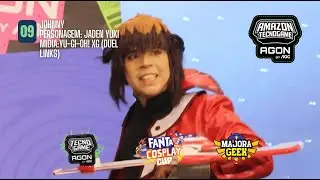 09 Participante: Johnny | Personagem: Jaden Yuki | M&iacute;dia: Yu-Gi-Oh! GX (Duel Links)