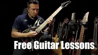 Free Guitar Lessons - A primeira de 2022 - Backing Track