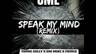 CML SPEAK MY MIND (REMIX) - YOUNG GULLY X DNI MIKE X PRINCE DREDA X TEE KAYDA X 40 KEYS