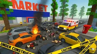 SCHOOL PARTY CRAFT &ndash; TRAGIC CAR ACCIDENT IN FRONT OF MARKET!