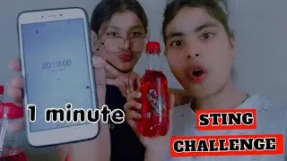 STRING ENERGY DRINK CHALLENGE | COLD DRINK CHALLENGE | DRINK IN 1 MINUTE | pgllondiya