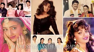 Actress Nishanthi Biography | Shanthi Priya with Husband Siddharth Ray and Sons | Bhanu Priya Sister
