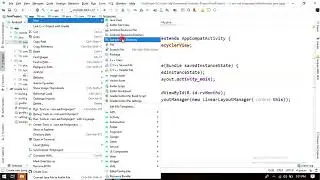 Android RecyclerView in Android Studio