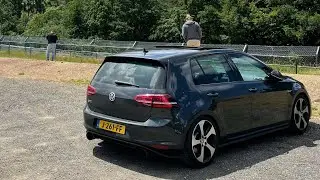 VW Golf 7 GTI Performance - Decat downpipe exhaust sound