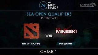 Hypergroundz vs Mineski Malaysia | Kiev Major Open Qualifier | Group Stage | Best of 1 | Game 1