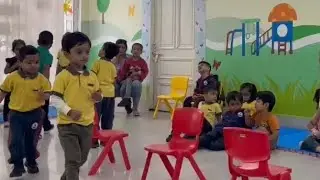Musical chair game #kidzee #avyaan #kidagames #funactivity