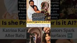 Katrina Kaif pregnancy rumours spark after baby bump photo surfaces #news#katrinakaif#vickykaushal