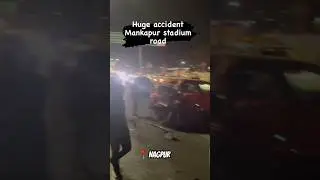 Huge Accident😱😱 Mankapur Stadium Road At Nagpur #shorts #accidenttruck #nagpur