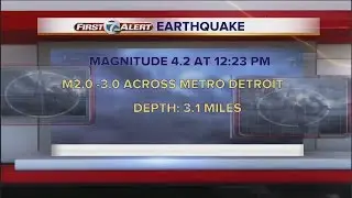 Michigan Earthquake