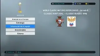 PES2019 - WORLD CLASSIC NATIONS SUPERLEAGUE - DAY 8