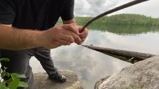 Micro fishing with the world&rsquo;s smallest fish hook! Comment if you want more of this content!