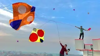 New Tricks Flying Small Kite MOTi Door With Catch 3 Nasir Kite 🪁