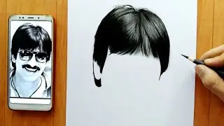 Best way to draw hair