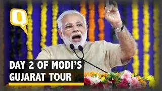PM Modi Visits Hometown, Kicks off Gujarat Election Campaign | The Quint