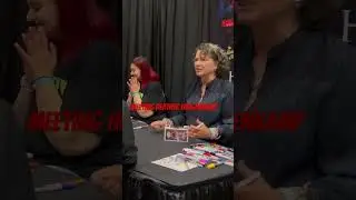 Heather Langenkamp talking &lsquo;Dream Warriors&rsquo; #autographs #nightmareonelmst #horrorcommunity #horror