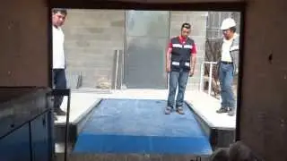 Instalación rampa mecánica 6'x8' BlueGiant
