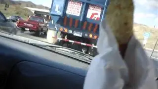 Chip Pope driving and talking about Gwen Stefani