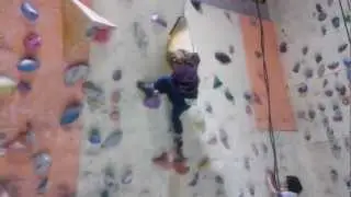 Lucian bouldering