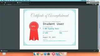 Turn in Your Typing.com Certificate in Google Classroom