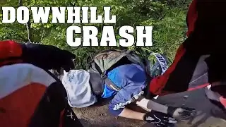 Fahrrad UNFALL im Wald😱🤕Kind veliert die Kontrolle!  #fahrrad #unfall #mtb