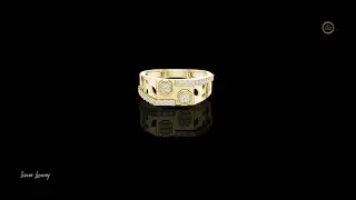 Geometric Diamond Modern Openwork Ring #usa #ring #ivevar #viralvideo