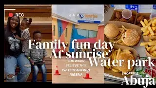 Family fun day at sunrise water park Abuja/ I can&rsquo;t believe this water park is in Nigeria/review 