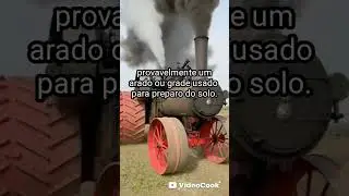 #Trator #antigo motor a #vapor😁
