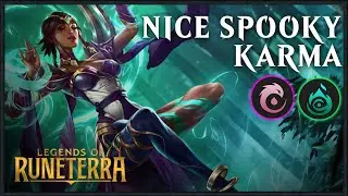 Spooky Karma - Ranked Gameplay Legends of Runeterra | LOR