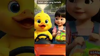 Little Duck Goes Shopping With Girl #littleduck #cuteduck #duckling #duckandgirl #shoppingduck