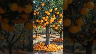 The Secret to Fast Growing Orange Trees! 🍊
